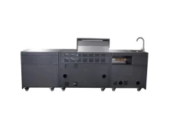 Buschbeck Outdoorküche King Range 112 cm x 282 cm x 58 cm Schwarz