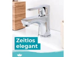 Calmwaters Waschtischarmatur Original Chrom Excentergarnitur 14PZ2540