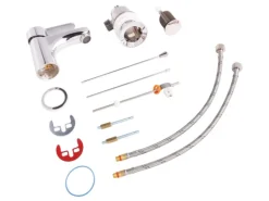 Calmwaters Waschtischarmatur Original Chrom Excentergarnitur 14PZ2540