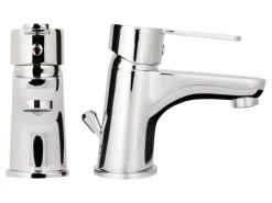 Calmwaters Waschtischarmatur Original Chrom Excentergarnitur 14PZ2540