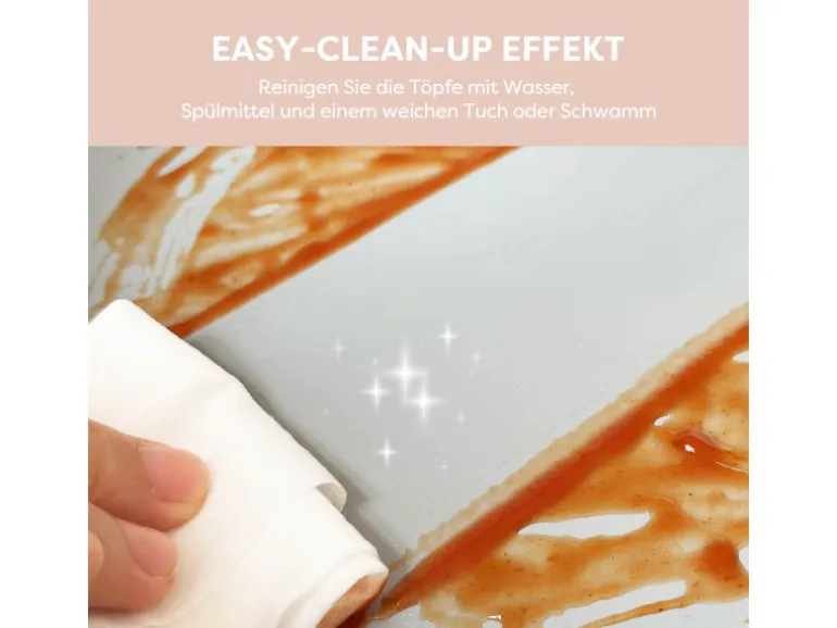 CIARRA Beyond Kochgeschirr Pfannenset 4-tlg Topf- & Pfannen-Sets Rosa VMCWSP7