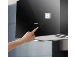 CIARRA Dunstabzugshaube A+++ 700 m³/h WIFI APP & Touch-Bedienung Inselhaube VM4850B