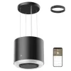 CIARRA Dunstabzugshaube A+ 550 m³/h WIFI APP & Touch-Bedienung Inselhaube VM4838B
