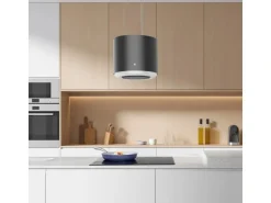 CIARRA Dunstabzugshaube A+ 550 m³/h WIFI APP & Touch-Bedienung Inselhaube VM4838B