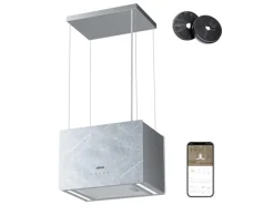 CIARRA Dunstabzugshaube A+++ 700 m³/h WIFI APP & Touch-Bedienung Inselhaube VM4850W