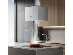 CIARRA Dunstabzugshaube A+++ 700 m³/h WIFI APP & Touch-Bedienung Inselhaube VM4850W