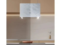 CIARRA Dunstabzugshaube A+++ 700 m³/h WIFI APP & Touch-Bedienung Inselhaube VM4850W