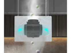 CIARRA Dunstabzugshaube A+++ 700 m³/h WIFI APP & Touch-Bedienung Inselhaube VM4850W