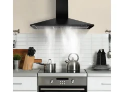 CIARRA Dunstabzugshaube A++ 370 m³/h 90 cm 3 Stufen Abzugshaube VMB9201
