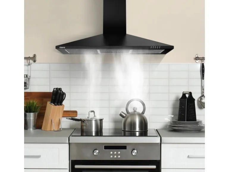 CIARRA Dunstabzugshaube A++ 370 m³/h 90 cm 3 Stufen Abzugshaube VMB9201