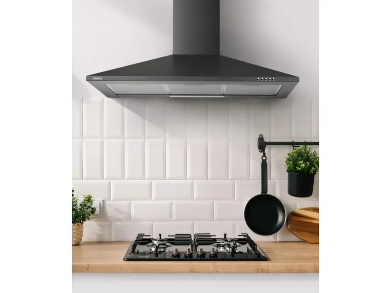 CIARRA Dunstabzugshaube A++ 370 m³/h 90 cm 3 Stufen Abzugshaube VMB9201
