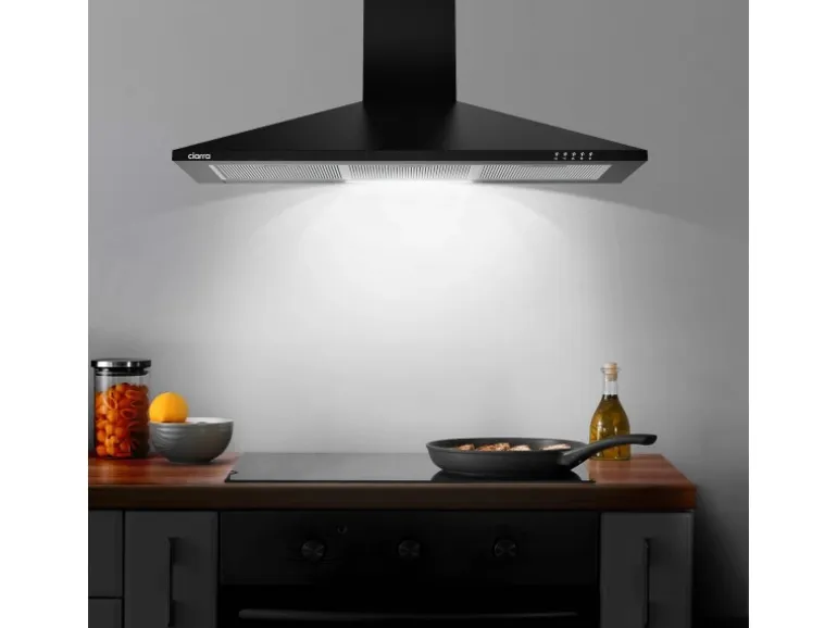 CIARRA Dunstabzugshaube A++ 370 m³/h 90 cm 3 Stufen Abzugshaube VMB9201