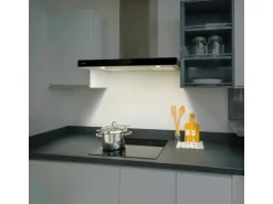 CIARRA Dunstabzugshaube A+++ 650 m³/h 90 cm WIFI-APP Touch Control VMS9102