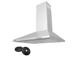 CIARRA Dunstabzugshaube A++ 370 m³/h 60 cm 3 Stufen Abzugshaube VMS6201