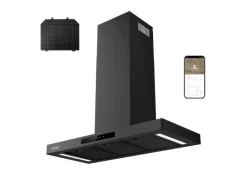 CIARRA Dunstabzugshaube A+++ 650 m³/h 90 cm WIFI-APP Touch Control VMB9102P