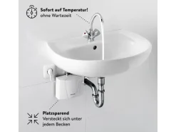 Clage Kleindurchlauferhitzer M3/SNM inkl. Armatur Hydraulisch 3,5 kW