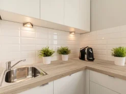 CPL-Arbeitsplatte 280 cm x 63 cm x 2,8 cm Eiche Sanremo Sand