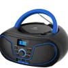Cyberlux CL-2200 CD-Player mit Fernbedienung Tragbar Blau