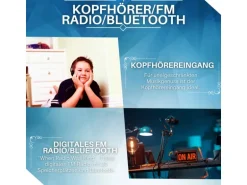 Cyberlux CL-2200 CD-Player mit Fernbedienung Tragbar Blau