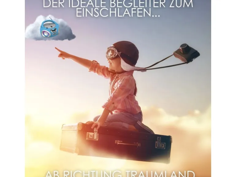 Cyberlux CL-900 CD-Player mit LED-Discolichter CD/MP3/USB Radio Blau