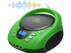 Cyberlux CL-700 CD-Player Tragbar CD/MP3/USB Radio Grün