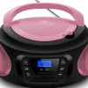 Cyberlux CL-620 CD-Player Tragbar CD/MP3/USB Radio Pink