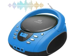 Cyberlux CL-710 CD-Player Tragbar CD/MP3/USB Radio Blau