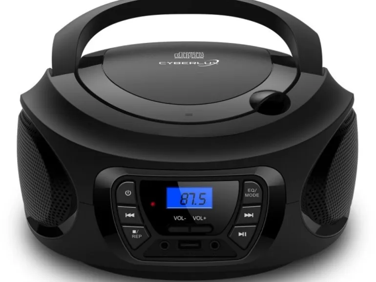 Cyberlux CL-600 CD-Player Tragbar CD/MP3/USB Radio Schwarz