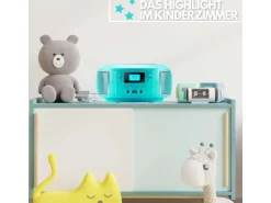 Cyberlux CL-940 Kinder CD-Player Tragbar CD/MP3/USB Radio Grün