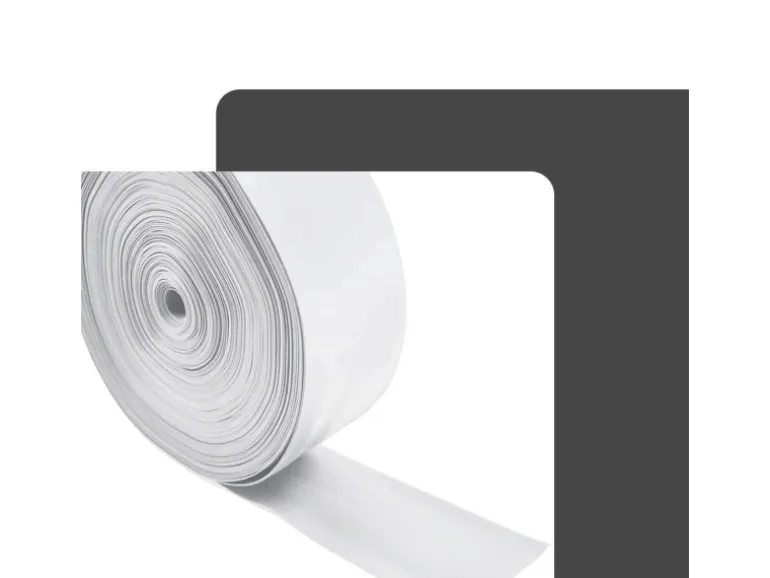 Dalsys Fugenband 2x 50m x 60mm Weich PVC Weiß Dichtband gegen Feuchtigkeit