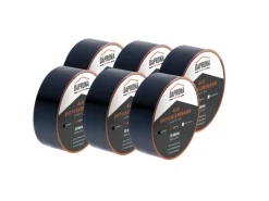 Daprona Butylband 6x 10m x 50mm Alu Schwarz Reperaturband Dichtband