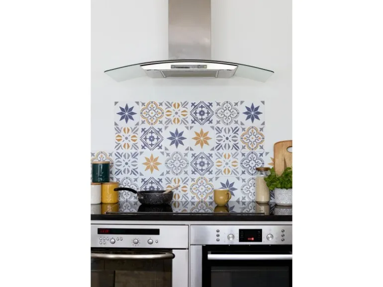 d-c-fix Wandfliesen Wall Tiles Alia 6er-Set 15 cm x 15 cm Gold