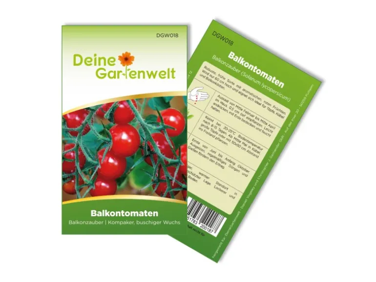 Deine Gartenwelt Balkontomate Rot Balkonzauber Samen