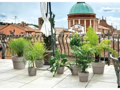 Deroma Cachepot Perfetto Ø 29 cm x 24 cm Graphit