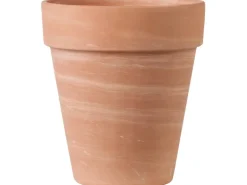 Deroma Pflanztopf Alto Duo Ø 22 cm x 25 cm White Weiß gestreift