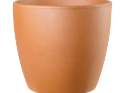 Deroma Pflanztopf Egg Pot Ø 15,9 cm x 14,2 cm Terracotta