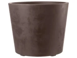Deroma Pflanztopf Millennium mit Rollen Ø 59 cm Brown