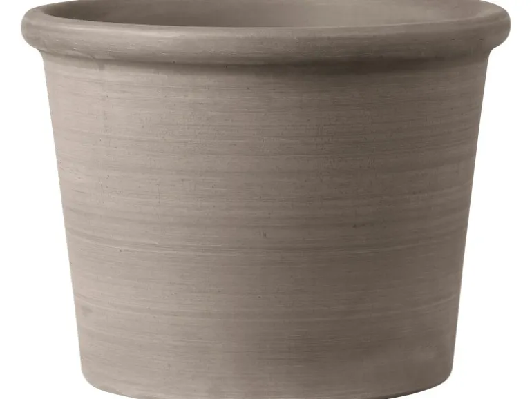 Deroma Pflanztopf Zylinder Primitivo Ø 28 cm Graphit