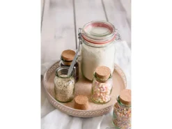 Dr. Oetker Aufbewahrungsglas mit Korkdeckel 170 ml