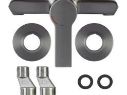 Duscharmatur Bisenzio Einhebel Gunmetal