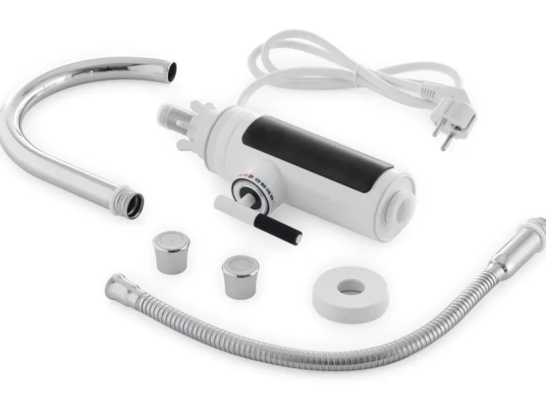 Easymaxx Warm und Kaltwasserarmatur mit integriertem Durchlauferhitzer 3600 W