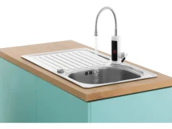 Easymaxx Warm und Kaltwasserarmatur mit integriertem Durchlauferhitzer 3600 W