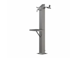 Eclipse Wasserzapfsäule Wassersäule für den Garten mit Außenwasserhahn Wasserhahn mit Ablage und Anschluss