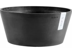 Ecopots Pflanzschale Frankfurt Dunkelgrau 40 cm