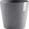 Ecopots Pflanztopf Amsterdam Ø 30 cm x 26 cm Grau