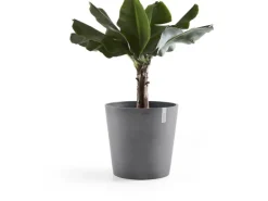 Ecopots Pflanztopf Amsterdam Ø 50 cm x 44 cm Grau