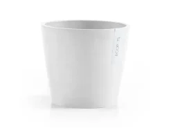 Ecopots Pflanztopf Amsterdam Weiß 20 cm x 17,5 cm