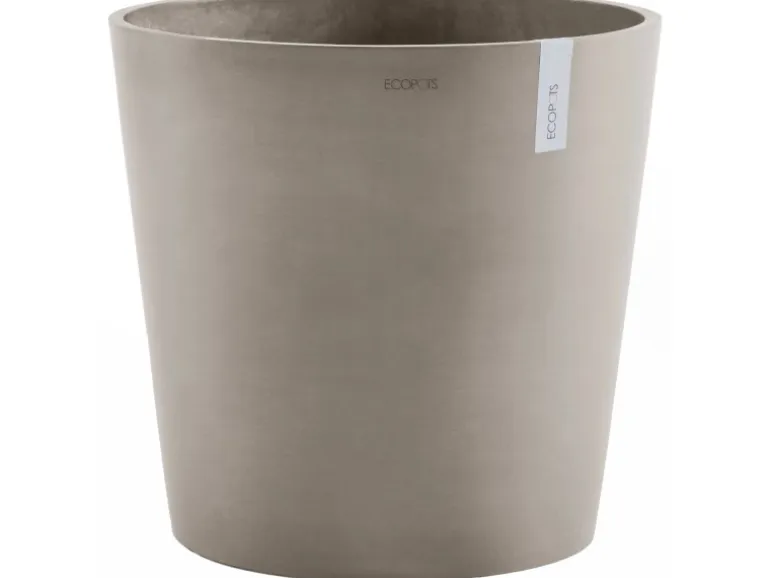 Ecopots Pflanztopf Amsterdam Braungrau 50 cm