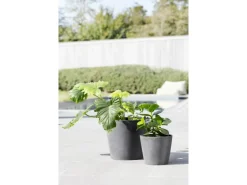Ecopots Pflanztopf Amsterdam Grau 30 cm x 26 cm