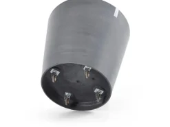 Ecopots Pflanztopf Amsterdam mit Rollen Ø 60 cm Grau